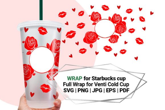 Roses Wrap Graphics for Crafts