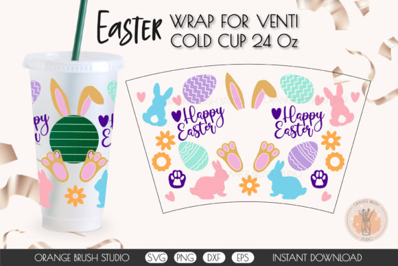 Spring Easter Bunny Ears and Feet SVG: Graphics for Crafts & Content