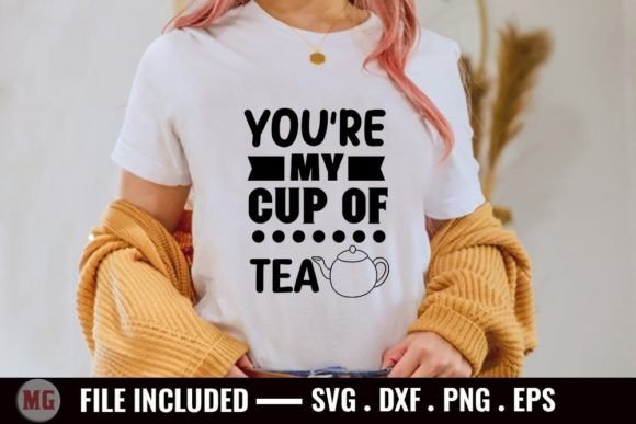 You're My Cup of Tea: Graphics for T-Shirt Designs